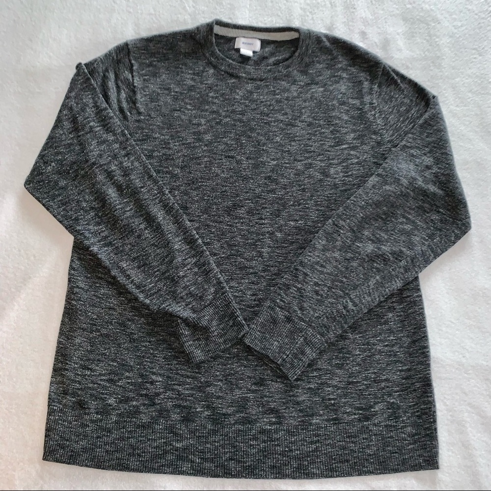 Old Navy Mens Charcoal Heather Sweater Size Med.
